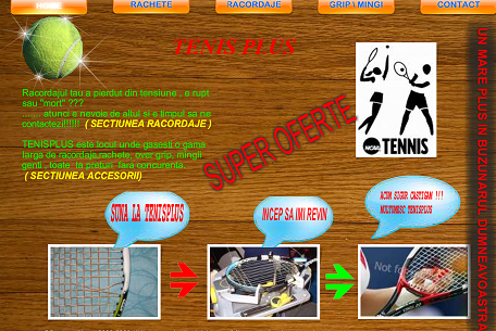 RACORDARI RACHETE TENIS